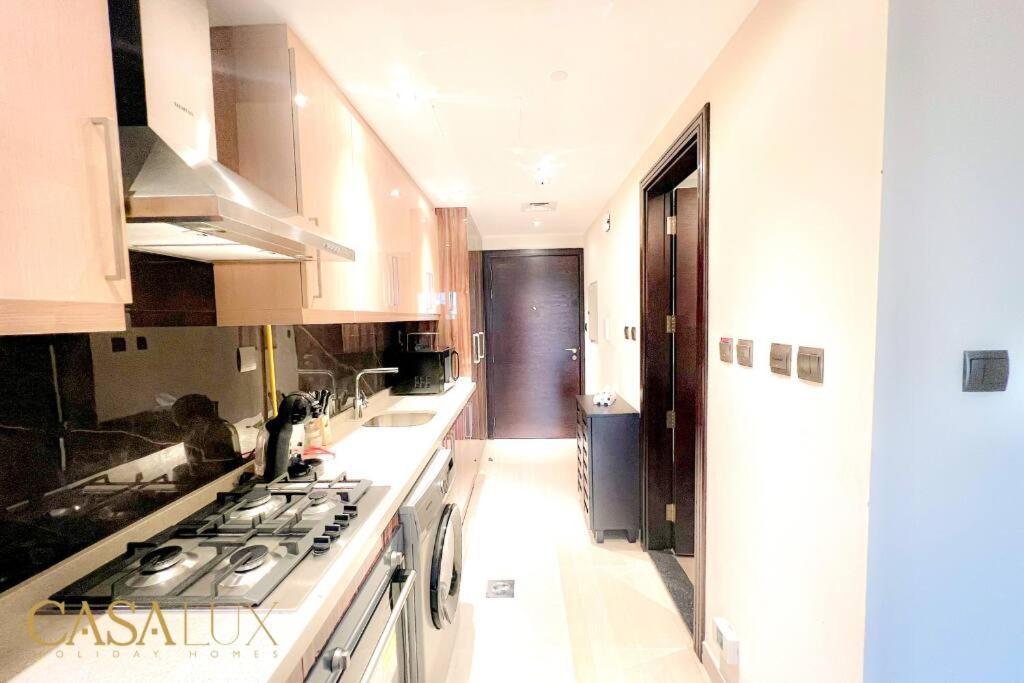 Lovely Big Studio W/ Burj Khalifa View In Downtown Dubai Buitenkant foto